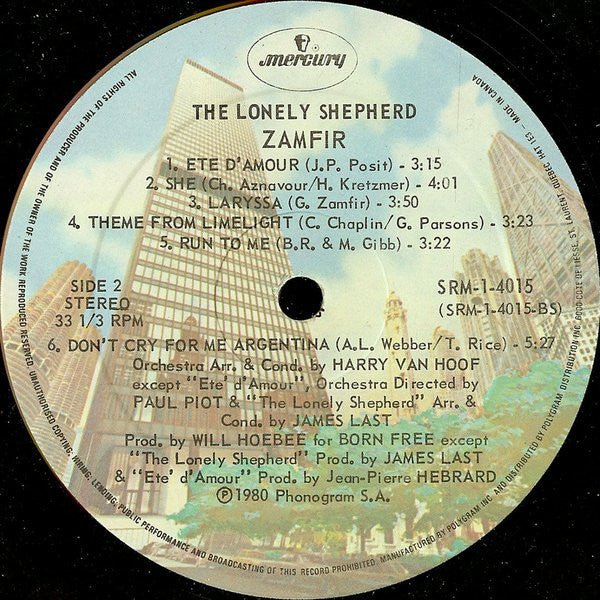 The Lonely Shepherd Gheorghe Zamfir
