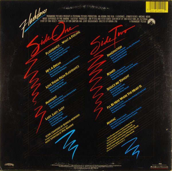 Flashdance (Original Soundtrack From The Motion Picture) Various