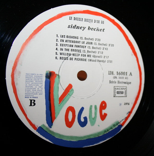 Le Double Disque D'or De Sidney Bechet Sidney Bechet