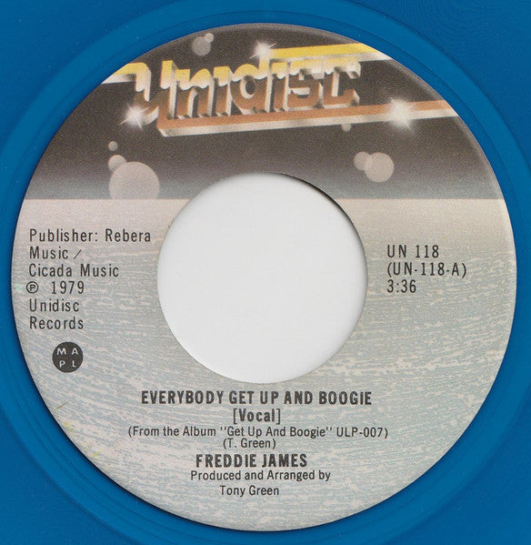 Freddie James - Everybody Get Up And Boogie