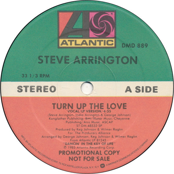 Turn Up The Love Steve Arrington