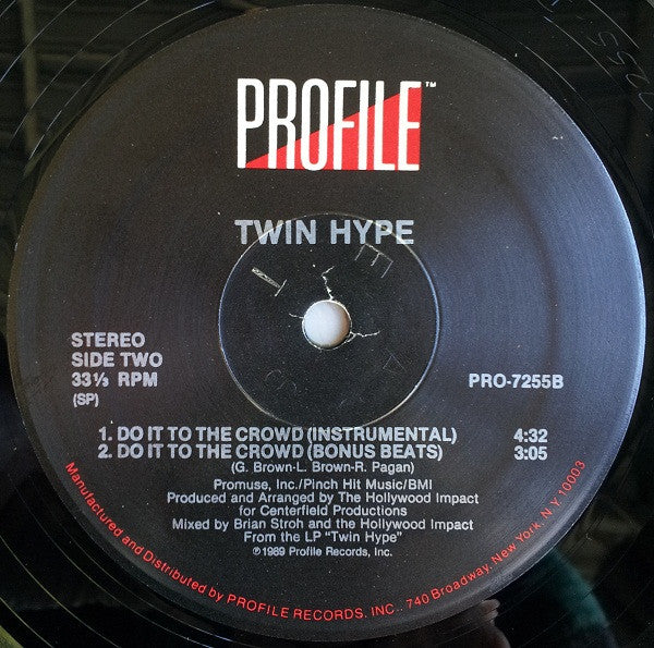 Do It To The Crowd Twin Hype