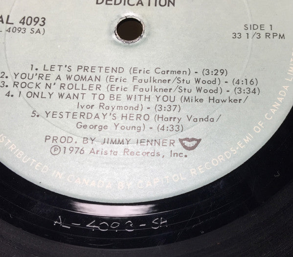 Dedication Bay City Rollers