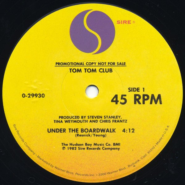 Under The Boardwalk Tom Tom Club