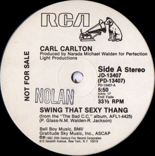 Swing That Sexy Thang Carl Carlton