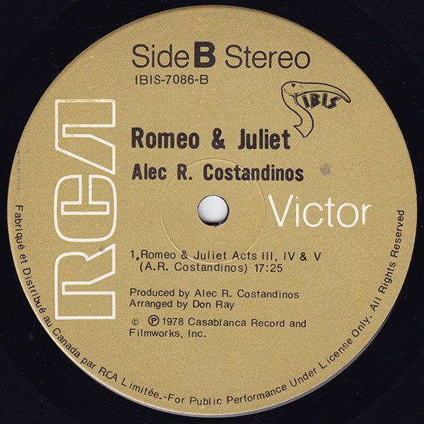 Romeo & Juliet Alec R. Costandinos,The Syncophonic Orchestra