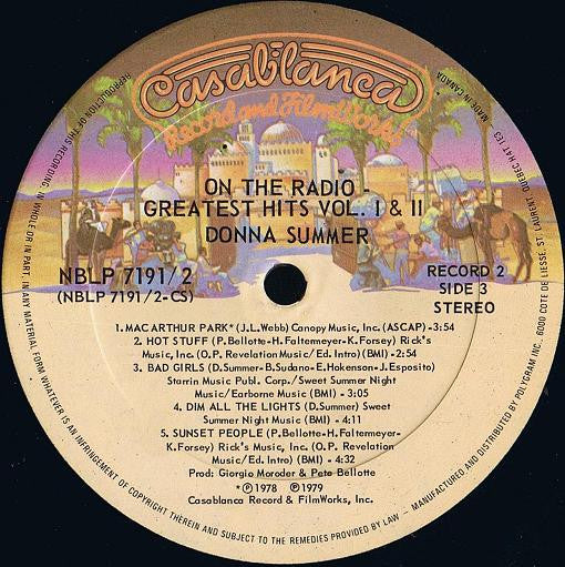 On The Radio - Greatest Hits - Volume I & II Donna Summer