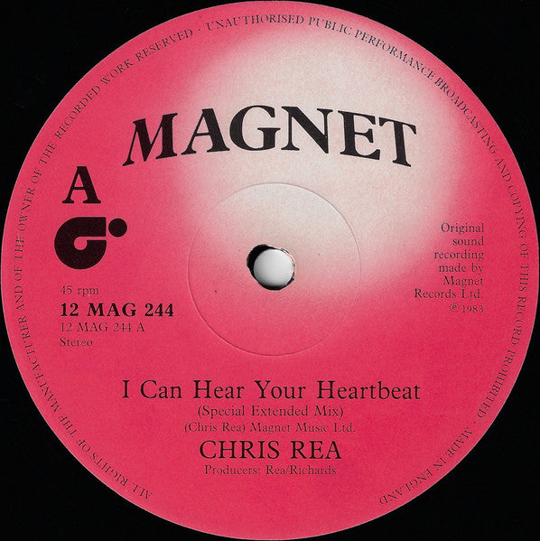 I Can Hear Your Heartbeat Chris Rea