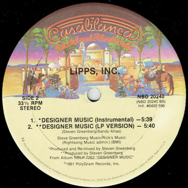 Designer Music (Exclusive Remix) Lipps, Inc.