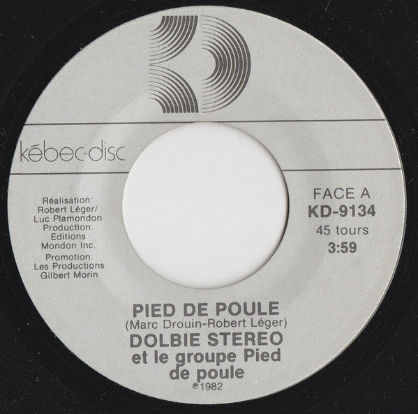Dolbie Stereo Et Le Groupe Pied De Poule - Pied De Poule
