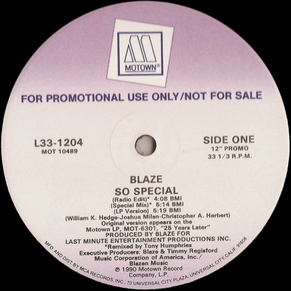 So Special Blaze