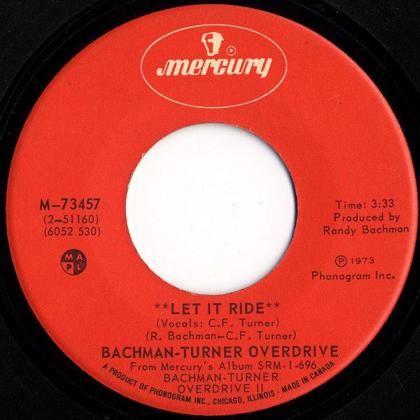 Let It Ride Bachman-Turner Overdrive
