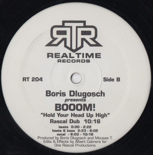 Hold Your Head Up High Boris Dlugosch,Booom!