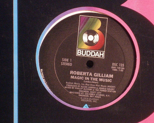 Magic In The Music / Let's Not Rush It Roberta Gilliam