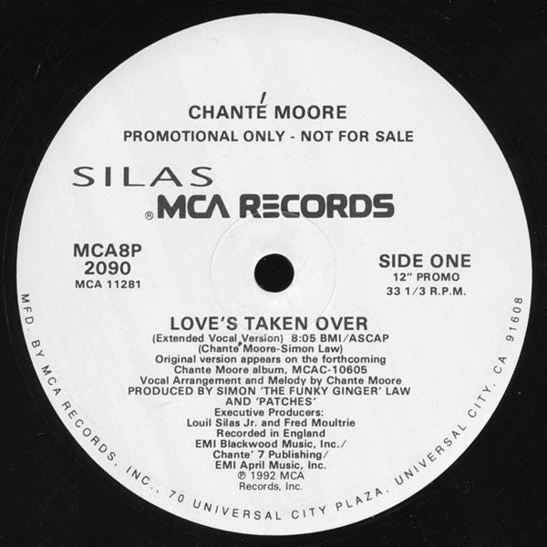 Love's Taken Over Chanté Moore
