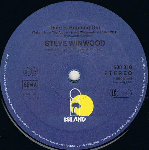 Night Train Steve Winwood