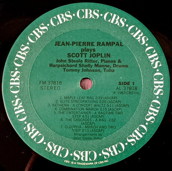 Rampal Plays Scott Joplin: The Entertainer / Great Crush Collection | Rectangle Triangle