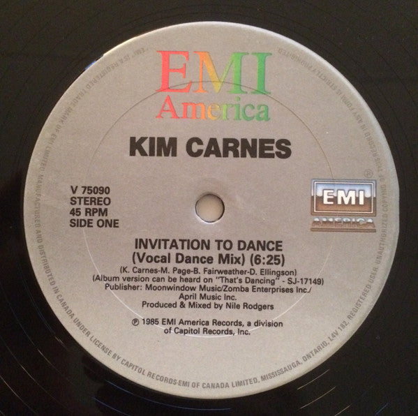 Invitation To Dance Kim Carnes