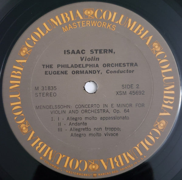 Tchaikovsky: Violin Concerto In D Major / Mendelssohn: Violin Concerto In E Minor Isaac Stern,The Philadelphia Orchestra