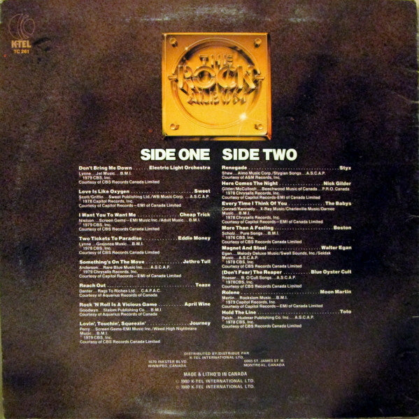 The Rock Album Various