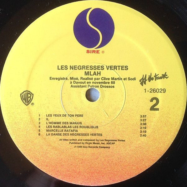 Mlah Les Negresses Vertes