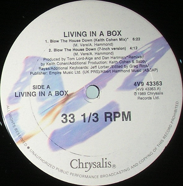 Blow The House Down Living In A Box