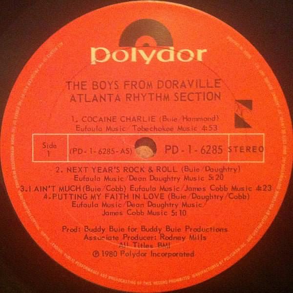 The Boys From Doraville Atlanta Rhythm Section