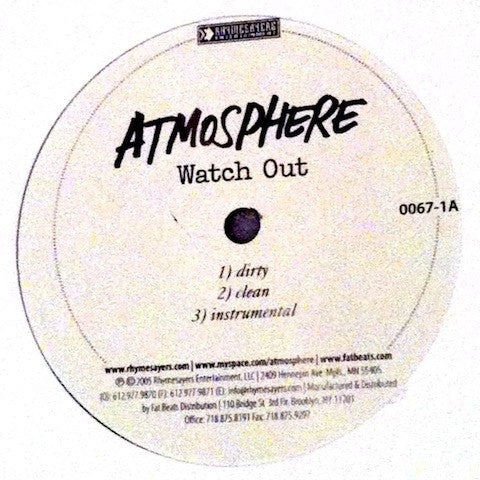 Watch Out / Smart Went Crazy Atmosphere (2)