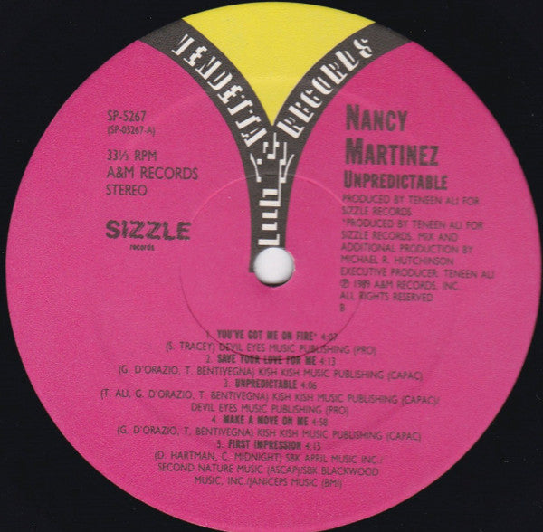 Unpredictable Nancy Martinez