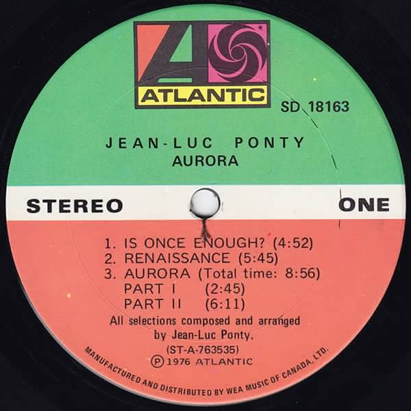 Aurora Jean-Luc Ponty