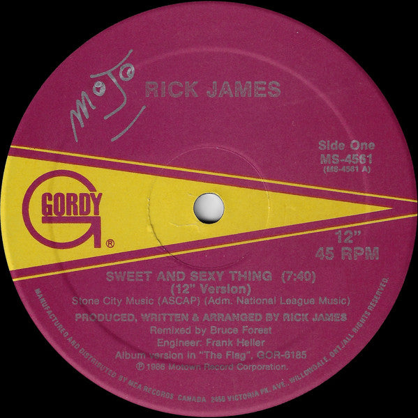 Sweet And Sexy Thing Rick James