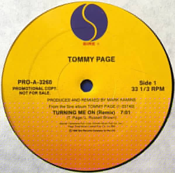 Turning Me On (Remix) Tommy Page