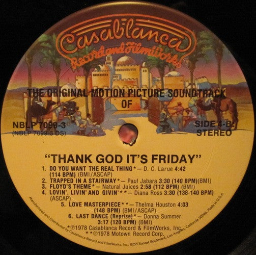 Thank God It's Friday (The Original Motion Picture Soundtrack) Various