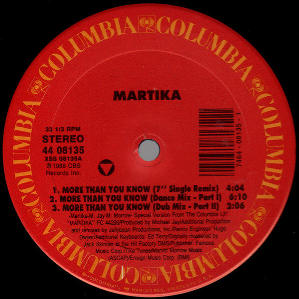 More Than You Know Martika