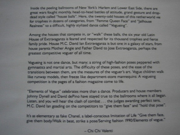 Elements Of Vogue David Ian