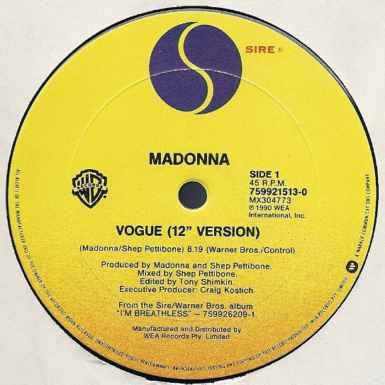 Vogue Madonna