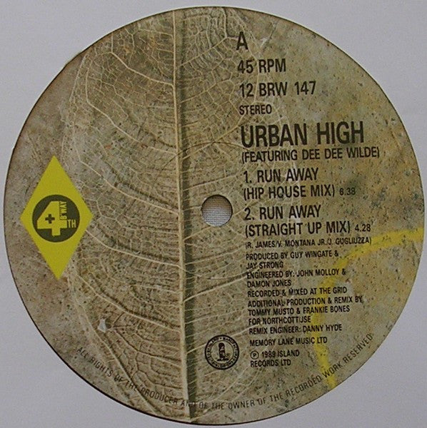 Run Away Urban High,Dee Dee Wilde