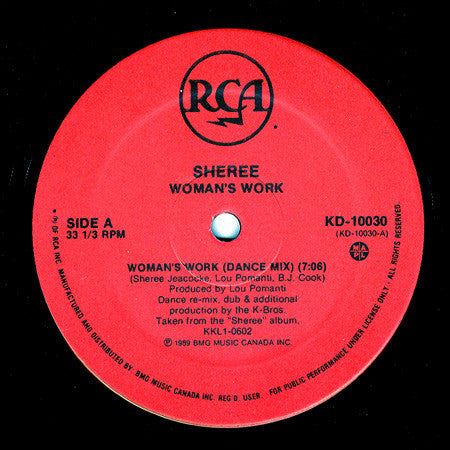 Woman's Work Sheree Jeacocke