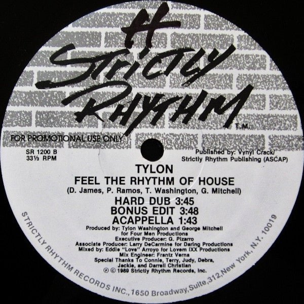Feel The Rhythm Of House Tylon Washington