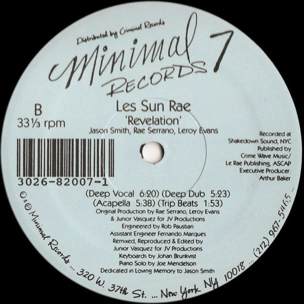 Revelation Les Sun Rae