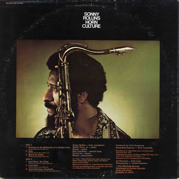Horn Culture Sonny Rollins