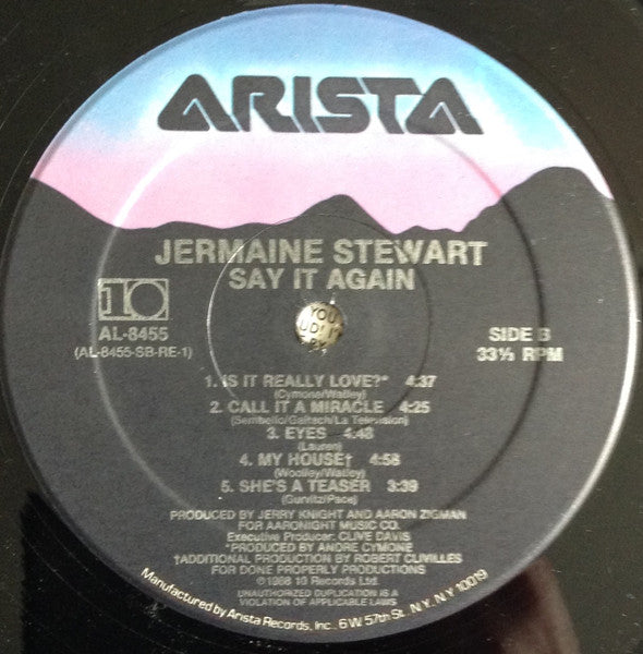 Say It Again Jermaine Stewart