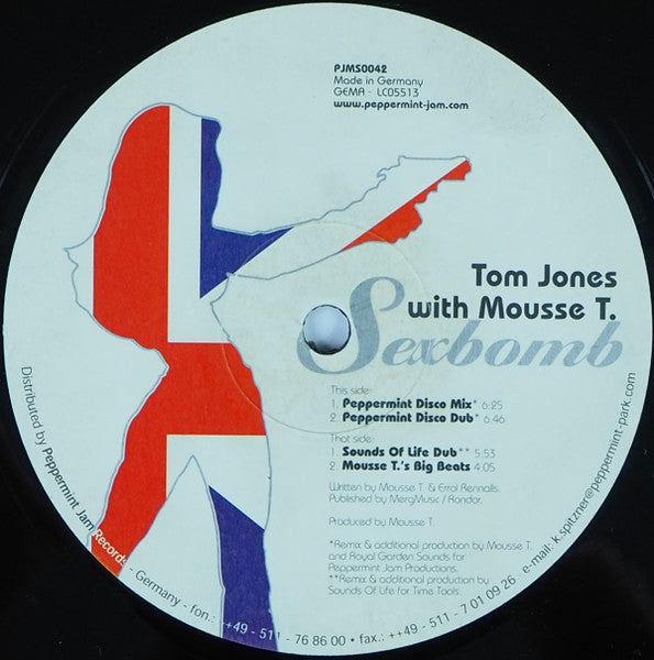 Sexbomb Tom Jones,Mousse T.