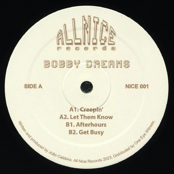 Bobby Dreams - Let Them Know EP