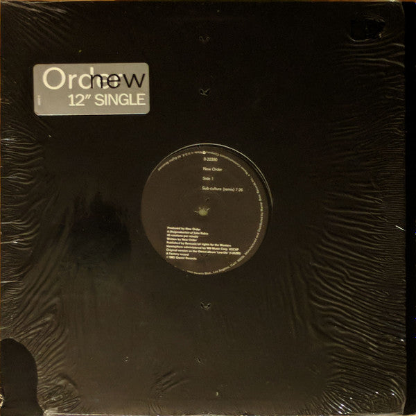 Sub-Culture New Order