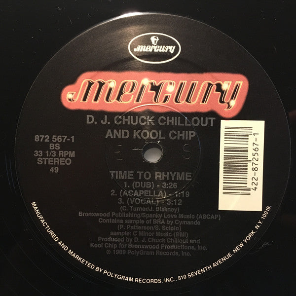 Rhythm Is The Master Chuck Chillout,Kool Chip