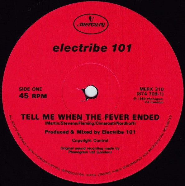 Tell Me When The Fever Ended Electribe 101
