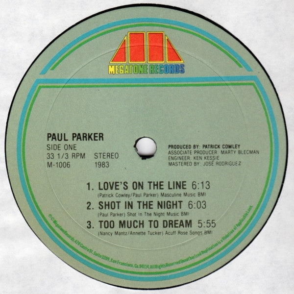 Too Much To Dream Paul Parker