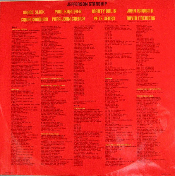 Red Octopus Jefferson Starship