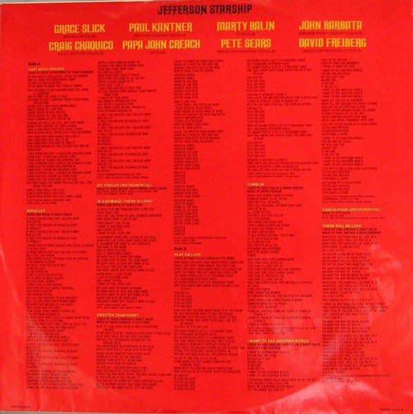 Red Octopus Jefferson Starship